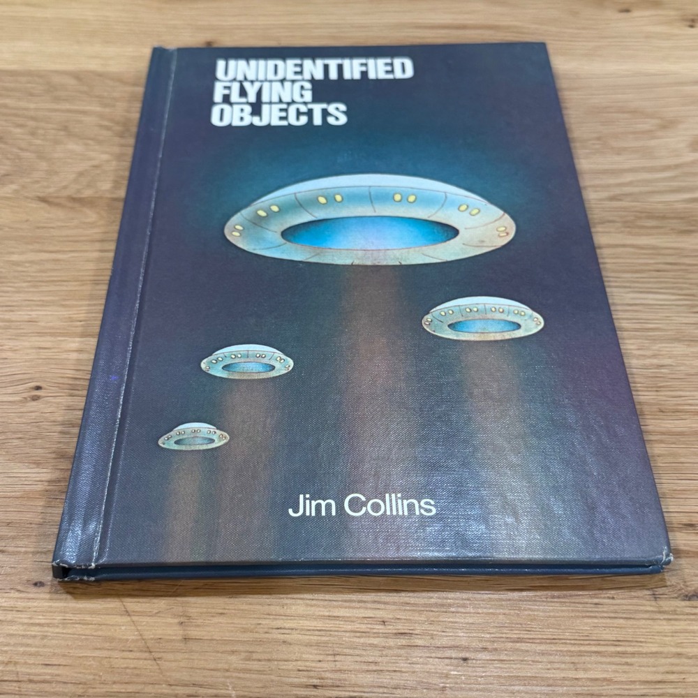 Unidentified Flying Objects Jim Collins 1977 Raintree Hardcover UFO Book